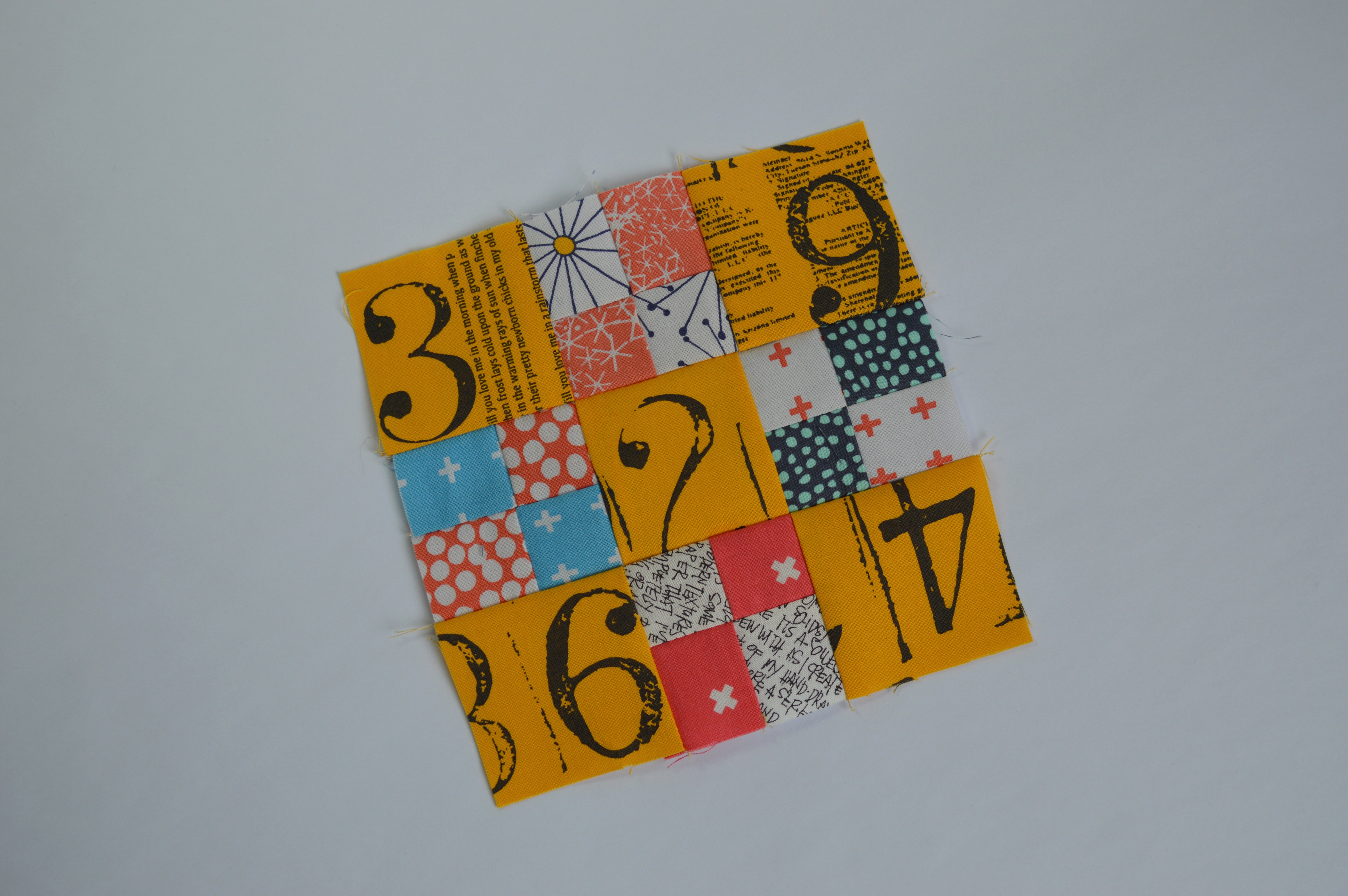 how to make four patch square simple six inch sampler quilt block tutorial
