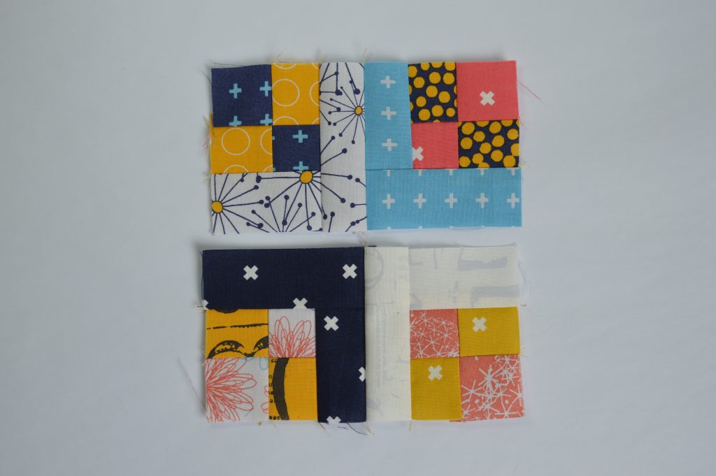 how to make four patch square simple six inch sampler quilt block tutorial