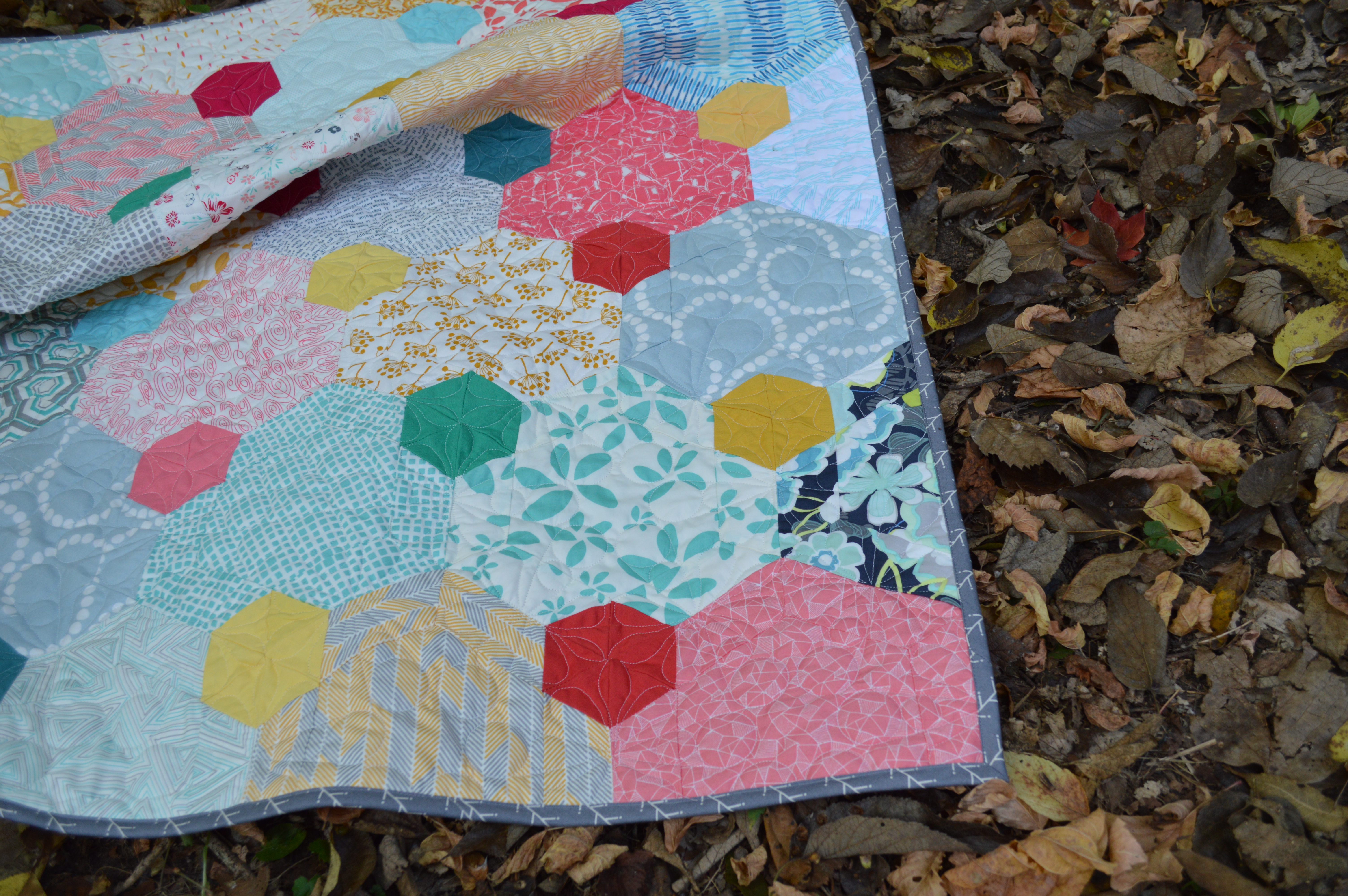 Pops quilt by Sharon McConnell