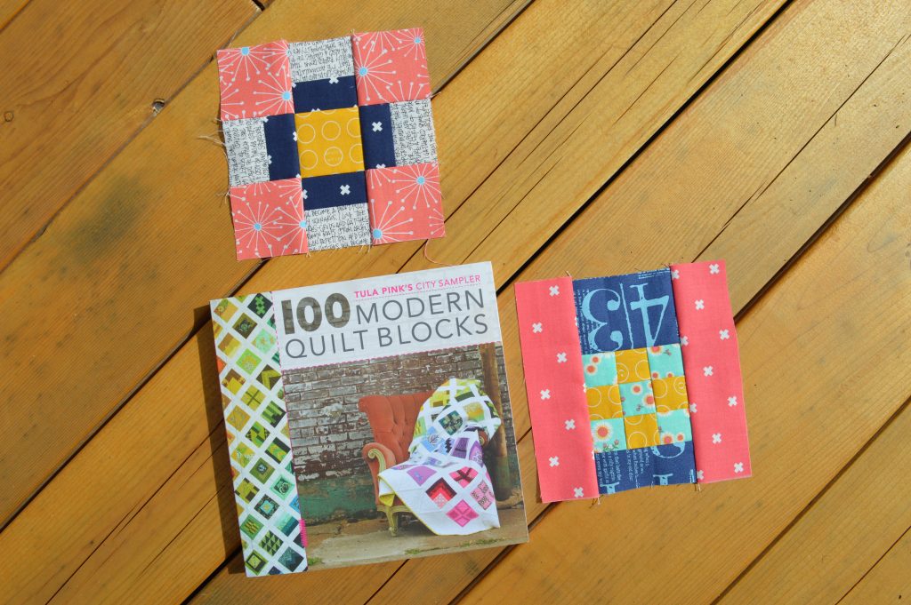 Tula Pink City Sampler modern six inch quilt blocks