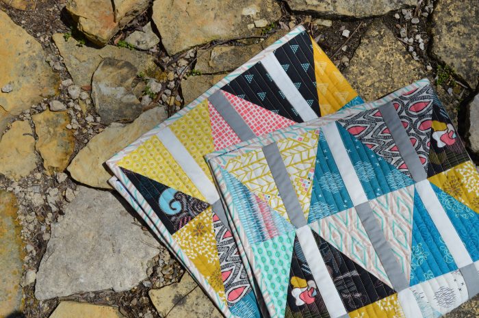 Archer Quilt by Sharon McConnell with Etno fabrics by Pat Bravo