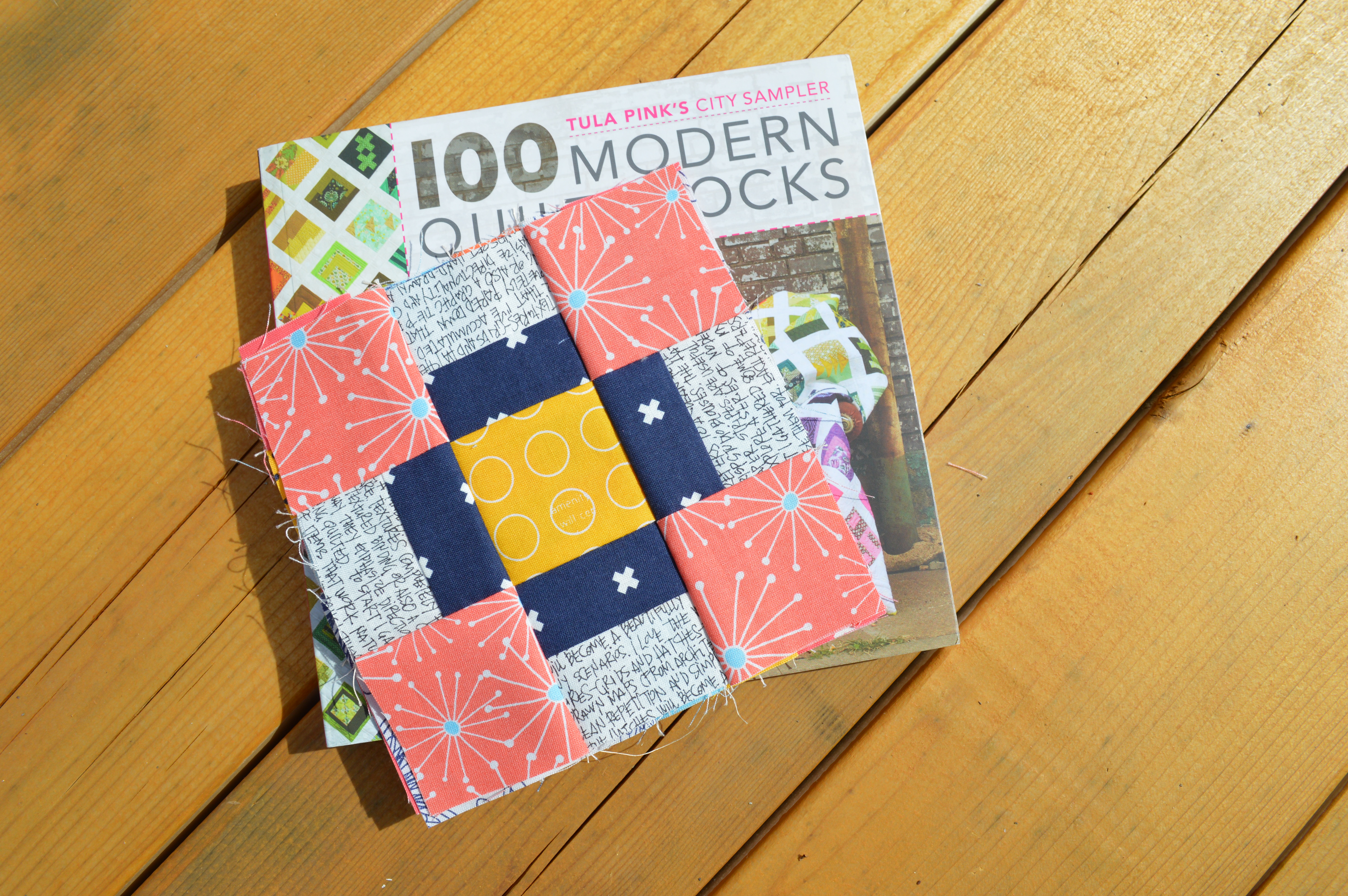 Tula Pink City Sampler modern six inch quilt blocks