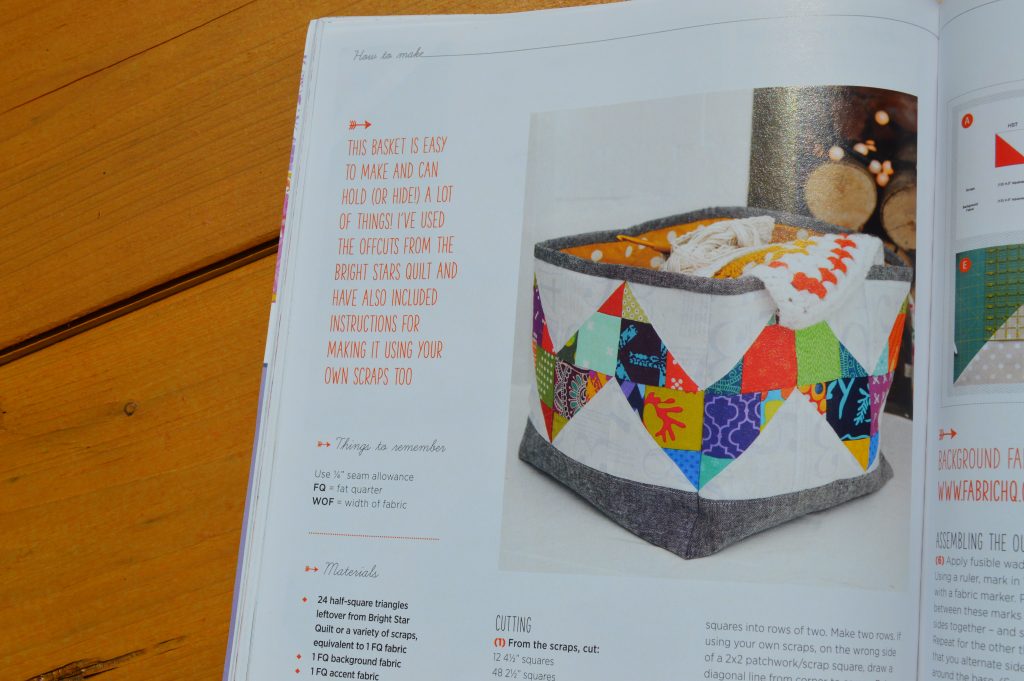 Quilt Now Magazine issue 10 featuring bright fabrics and colors sewing projects