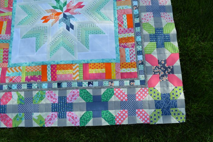 Aviatrix medallion quilt by Sharon McConnell