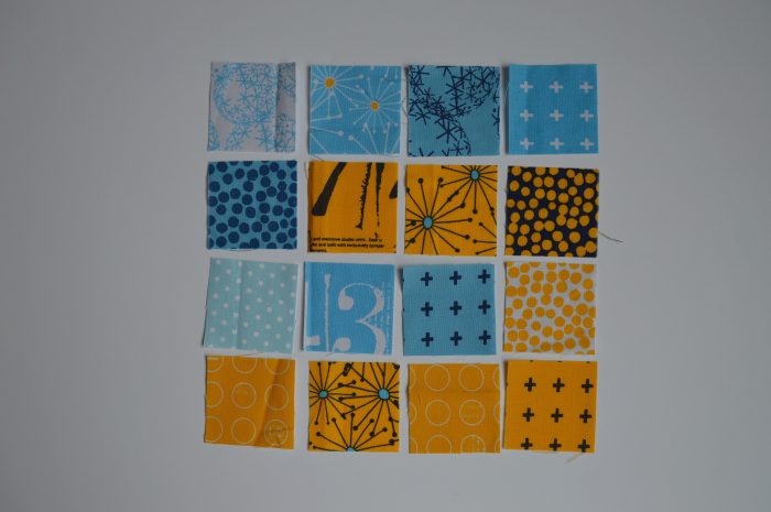 how to make super simple modern sampler quilt blocks