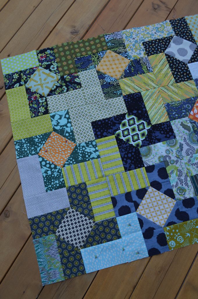 Dutch windmill quilt pattern by Sharon McConnell