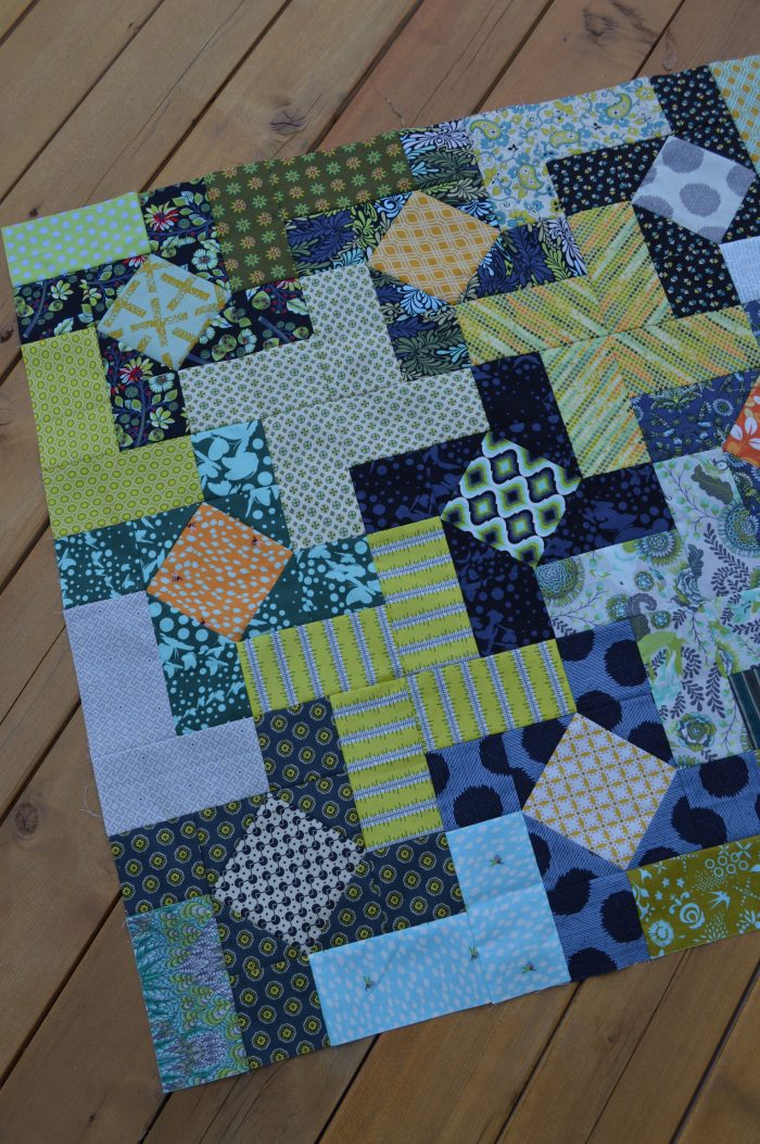 Dutch windmill quilt pattern by Sharon McConnell