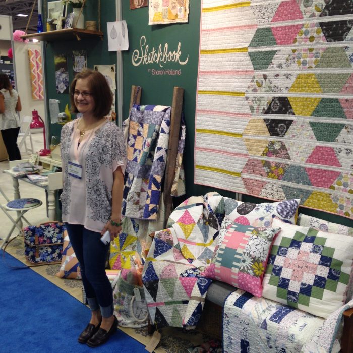 Sharon Holland Art Gallery Fabrics quilt market spring 2015