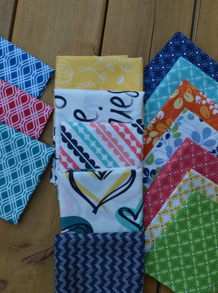 What fabrics go with Happy Home by Art Gallery