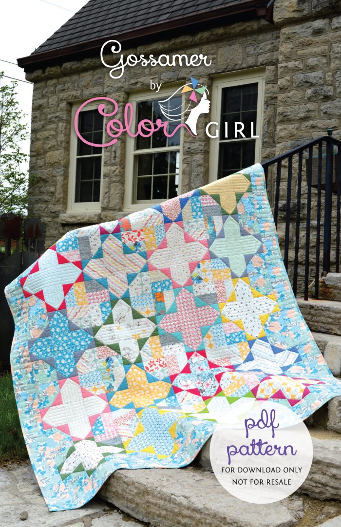 Gossamer quilt pattern by Color Girl quilts