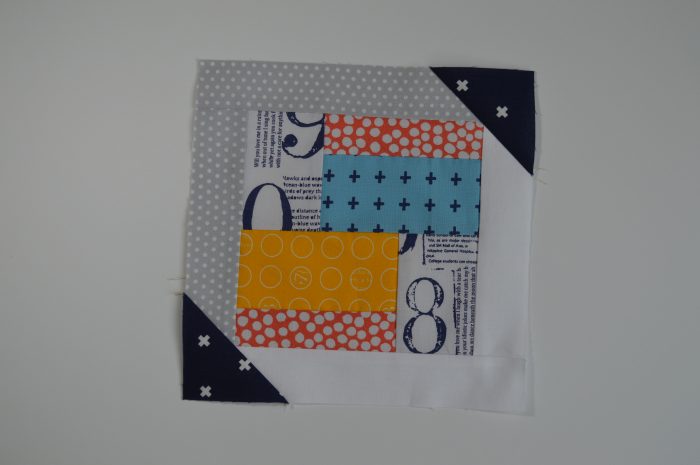 how to sew simple modern sampler quilt