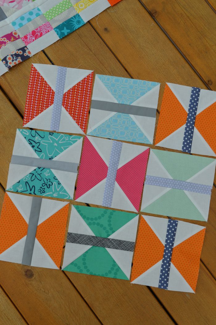 Aviatrix medallion quilt by Sharon McConnell, butterfly border blocks