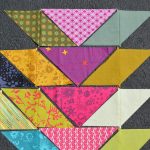 Quilt In Progress: Broken “V”