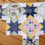 Quilt In Progress with Sketchbook Fabrics