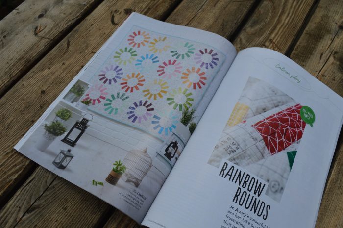 Love Patchwork and Quilting issue 24 quilt by Jo Avery