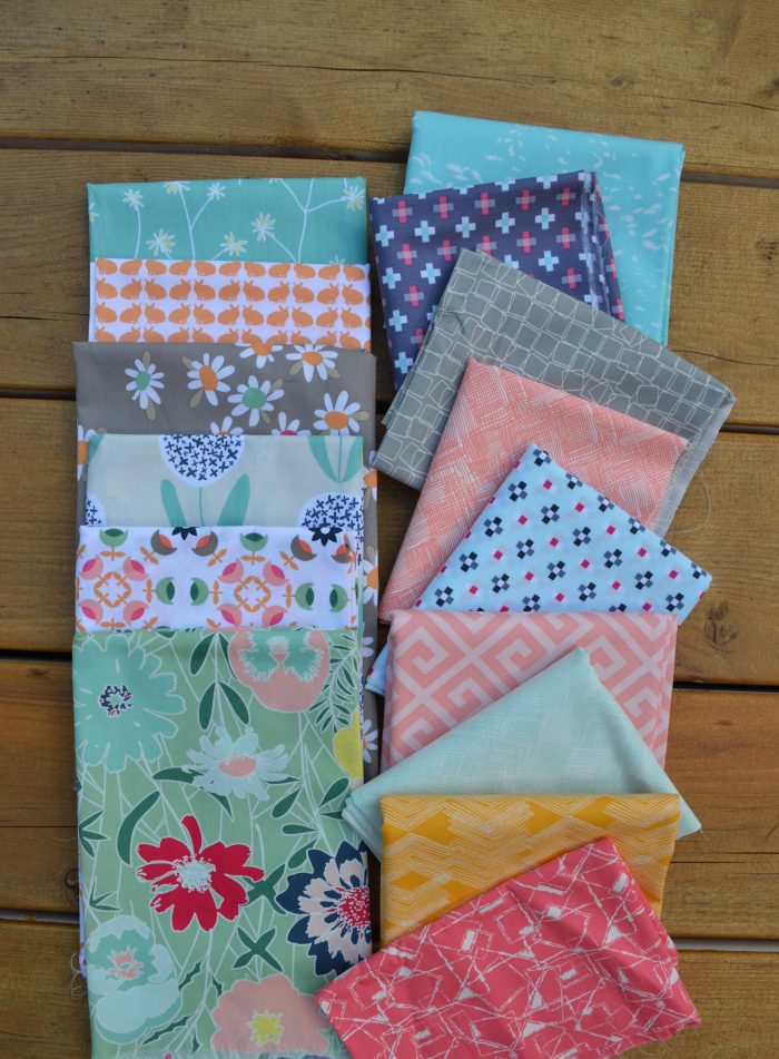 choosing fabrics for quilt, art gallery fabrics