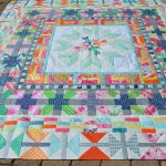Finished Aviatrix Medallion Quilt