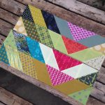 Broken V Quilt, A Finished Top!