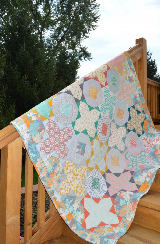 Gossamer quilt, pattern by Sharon McConnell