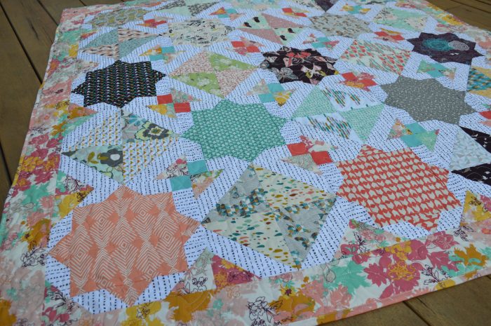 Quilt pattern by Sharon McConnell using Art Gallery fabrics