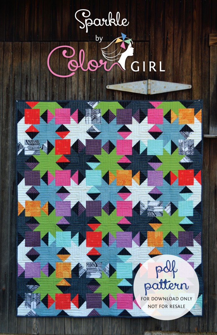 SparkleColorGirlquiltpattern