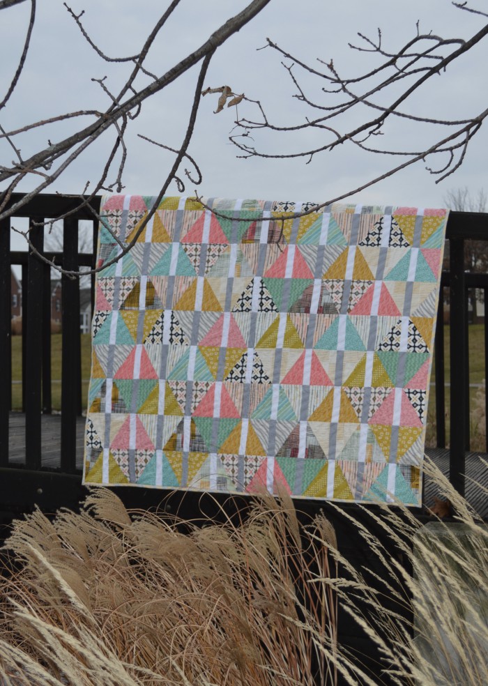 Archer quilt pattern by Sharon Mcconnell featuring Art Gallery Fabrics