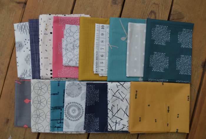 Imprint fabrics by Katarina Rocella for Art Gallery Fabrics with low volume fabric prints