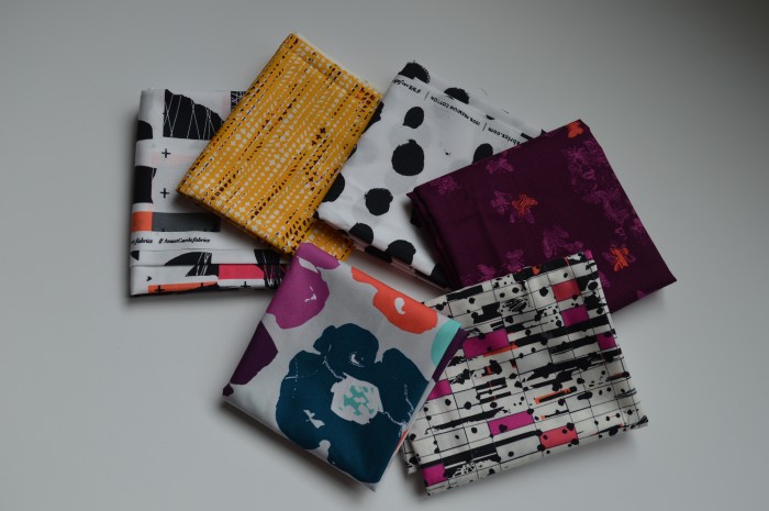 piecing hexagon quilt with Avante Garde fabrics by Art Gallery Fabrics