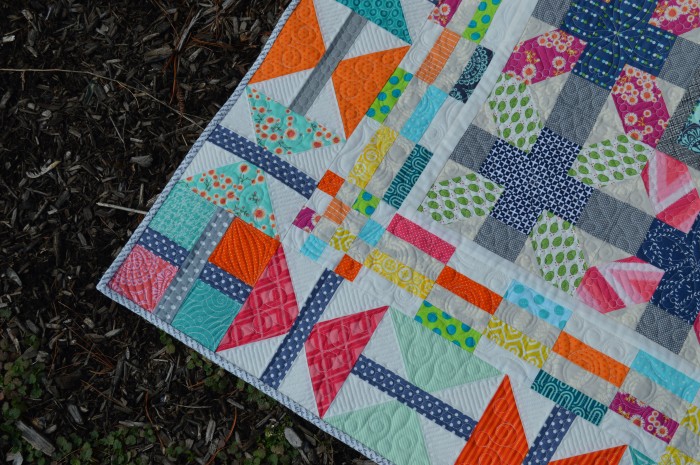 Aviatrix medallion quilt by Sharon McConnell