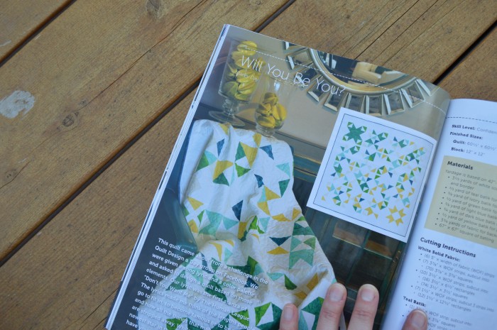 Modern Quilts Unlimited magazine