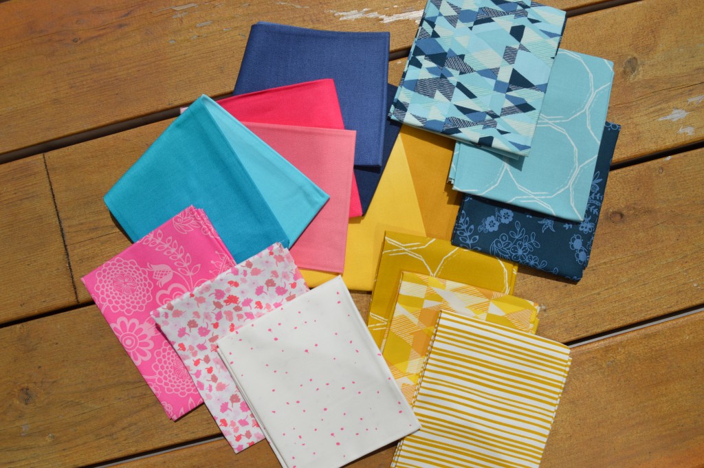 Essentials 2 fabrics by Pat Bravo for Art Gallery Fabrics, choosing fabric for quilt