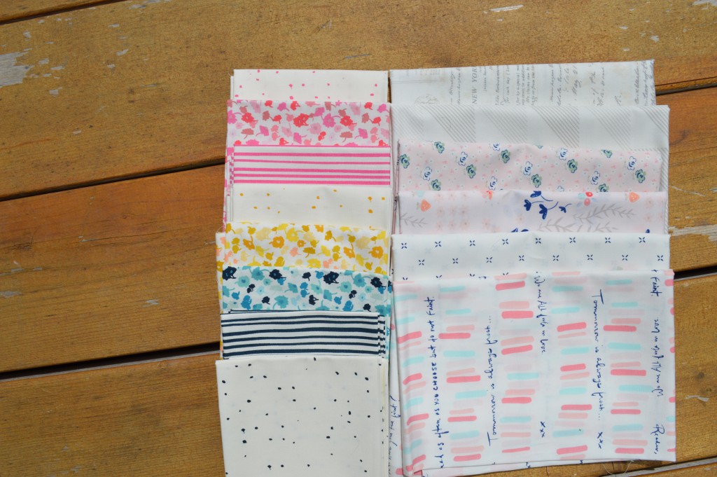 Essentials 2 fabrics by Pat Bravo for Art Gallery Fabrics, choosing fabric for quilt