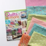 Spin Art Quilt in Quilts and More Magazine