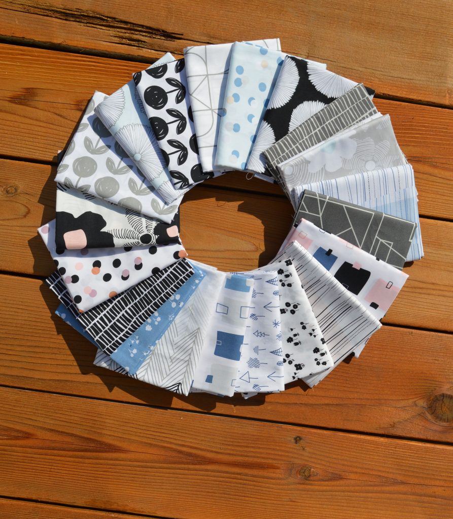 how to choose fabric for quilt, lagom fabric by Art Gallery fabrics