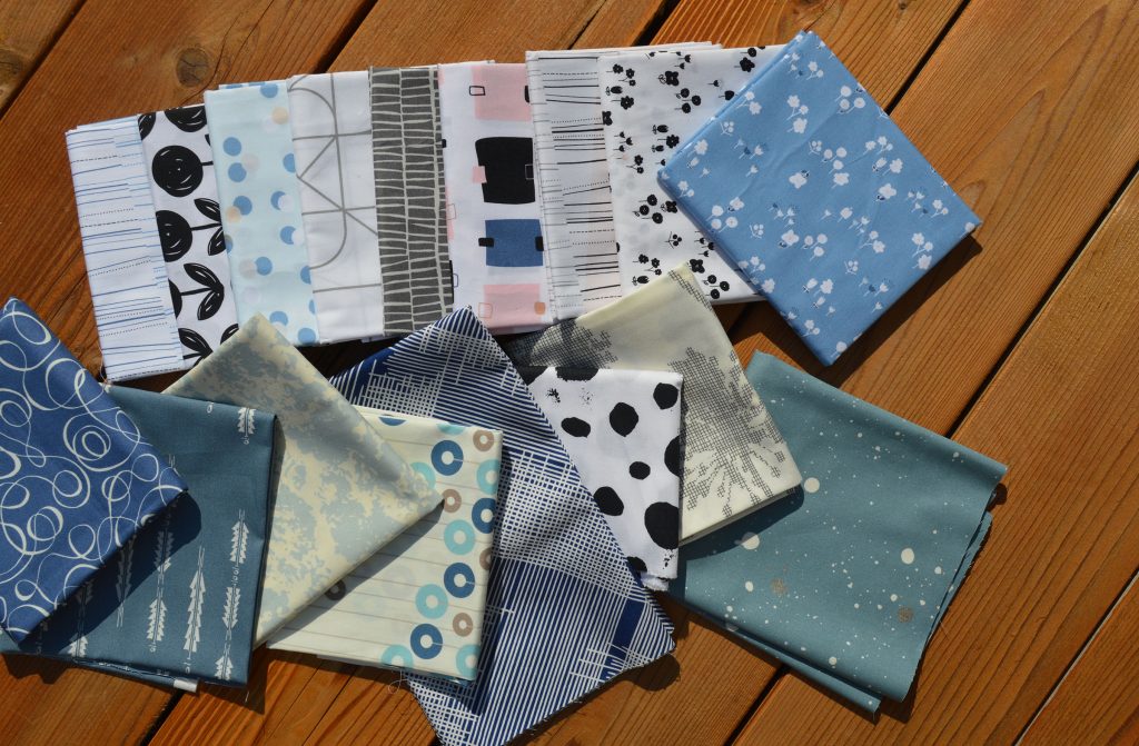 how to choose fabric for quilt, lagom fabric by Art Gallery fabrics