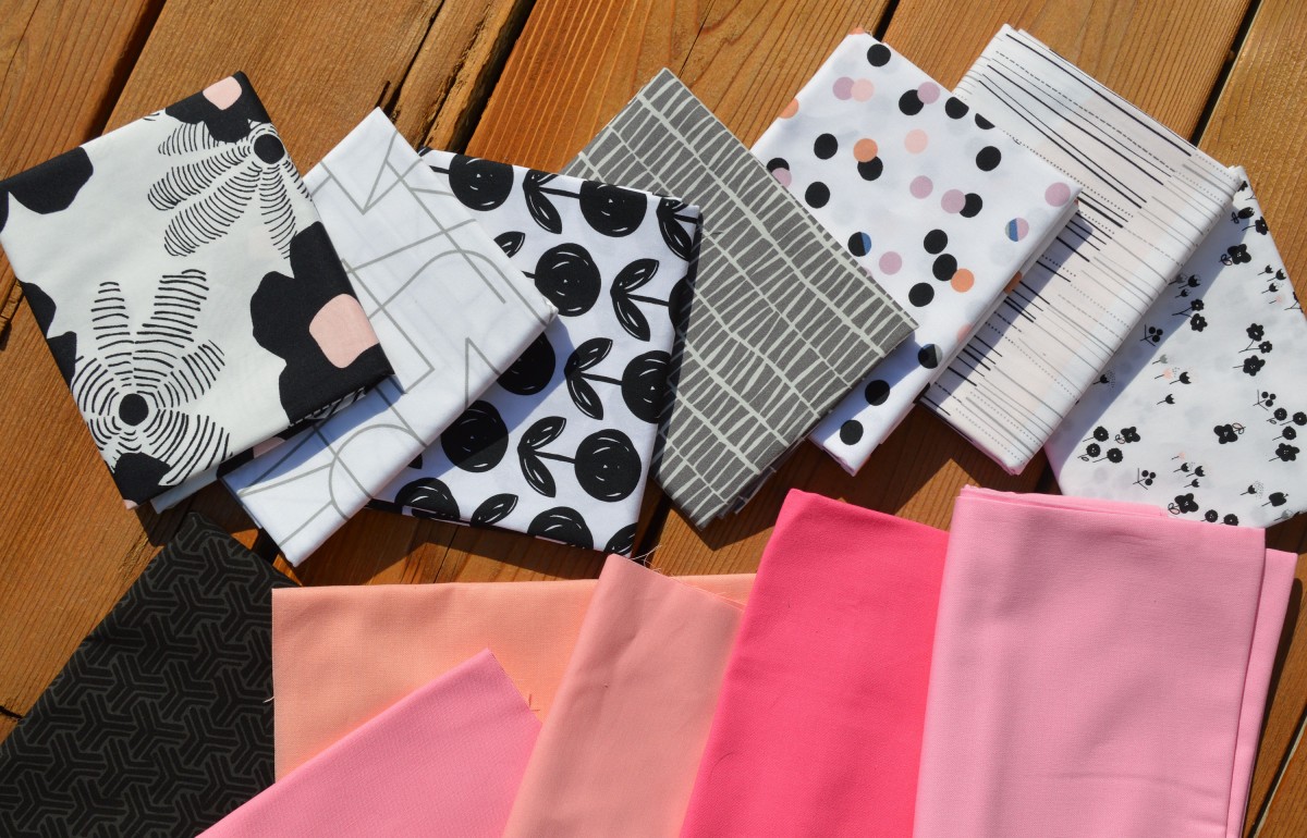 how to choose fabric for quilt, lagom fabric by Art Gallery fabrics