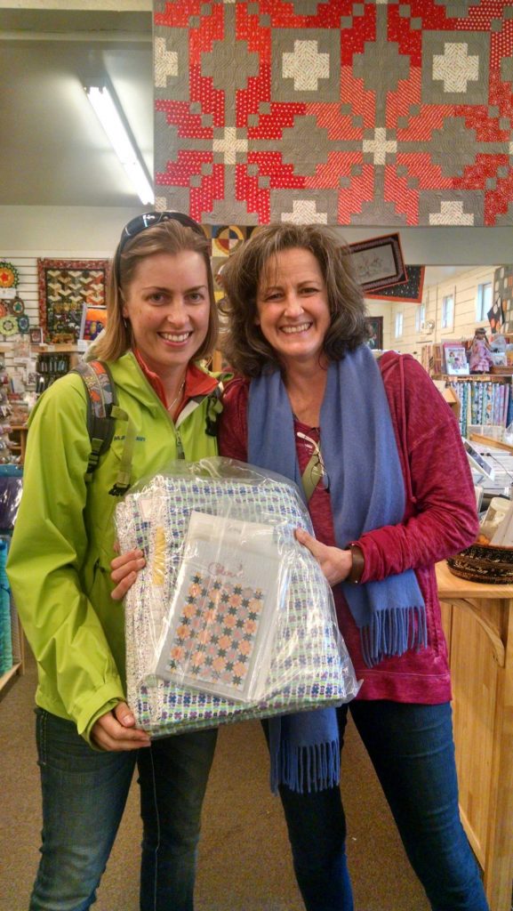 Sharon McConnell at Quilted Strait