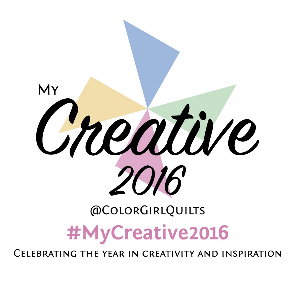 My creative 2016 celebration of crafty makers with Color Girl Quilts