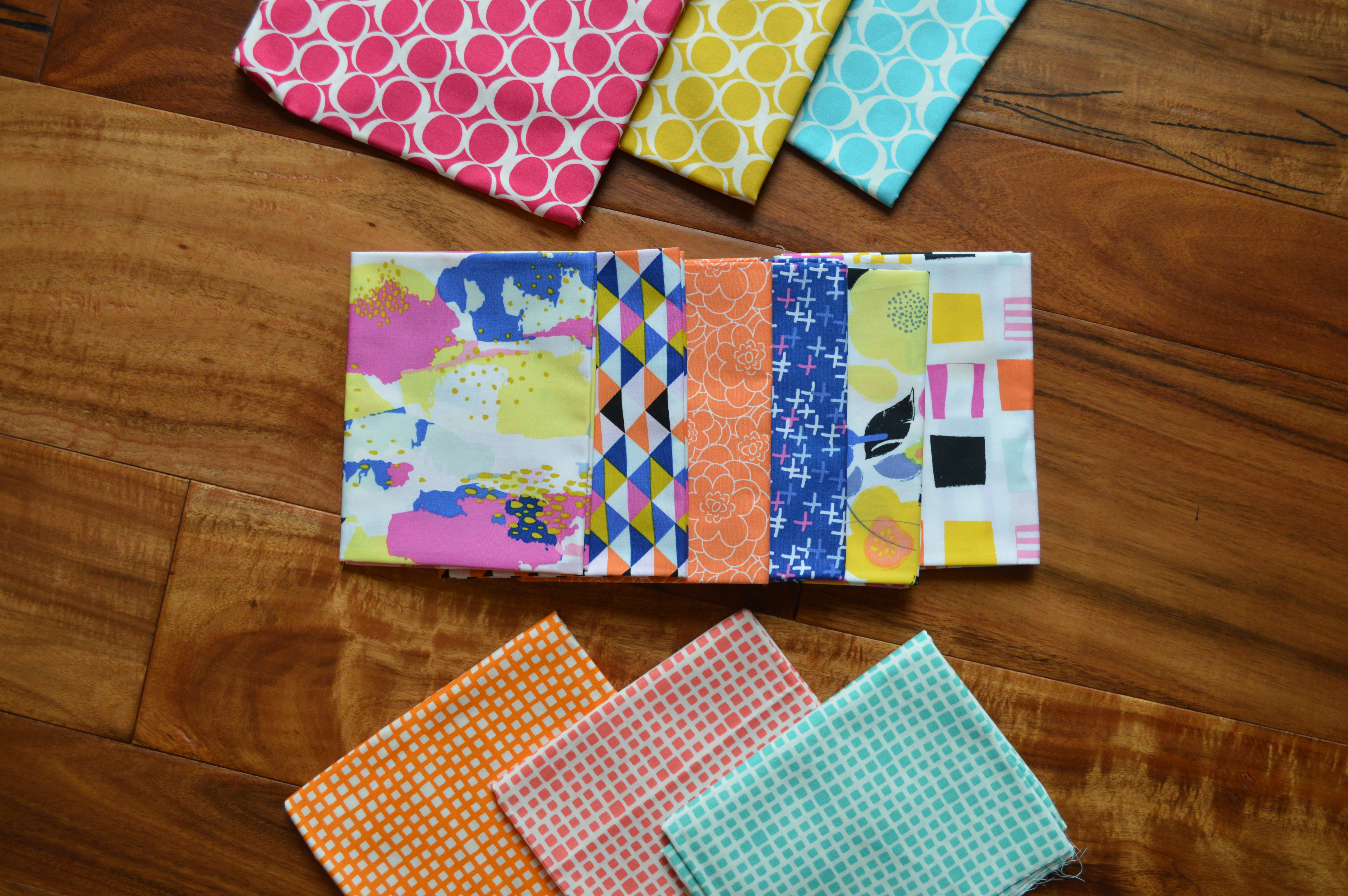 Here comes the fun fabric by Art Gallery fabrics