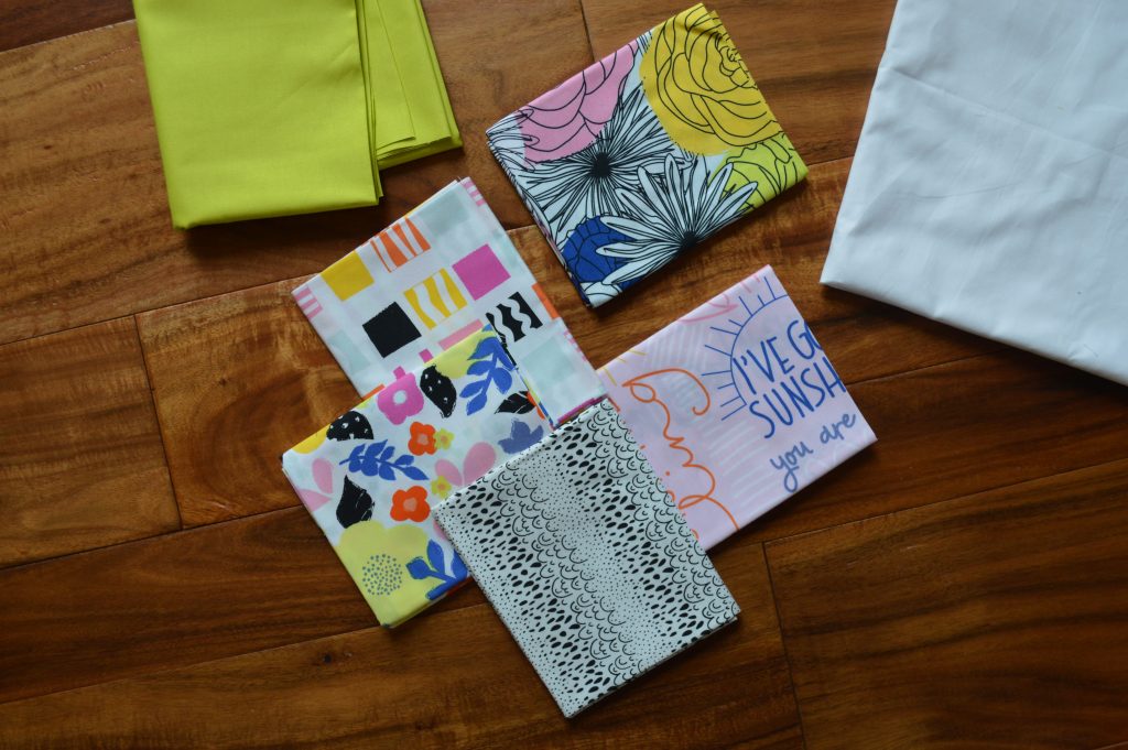 Here comes the fun fabric by Art Gallery fabrics