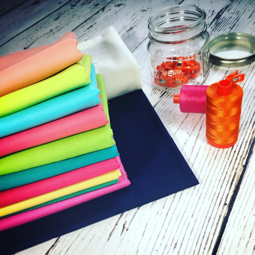 What Shade are you quilt, cotton supreme solids fabrics by RJR