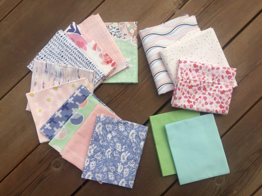 wonderful things fabrics by art gallery fabrics. choosing fabric for quilt