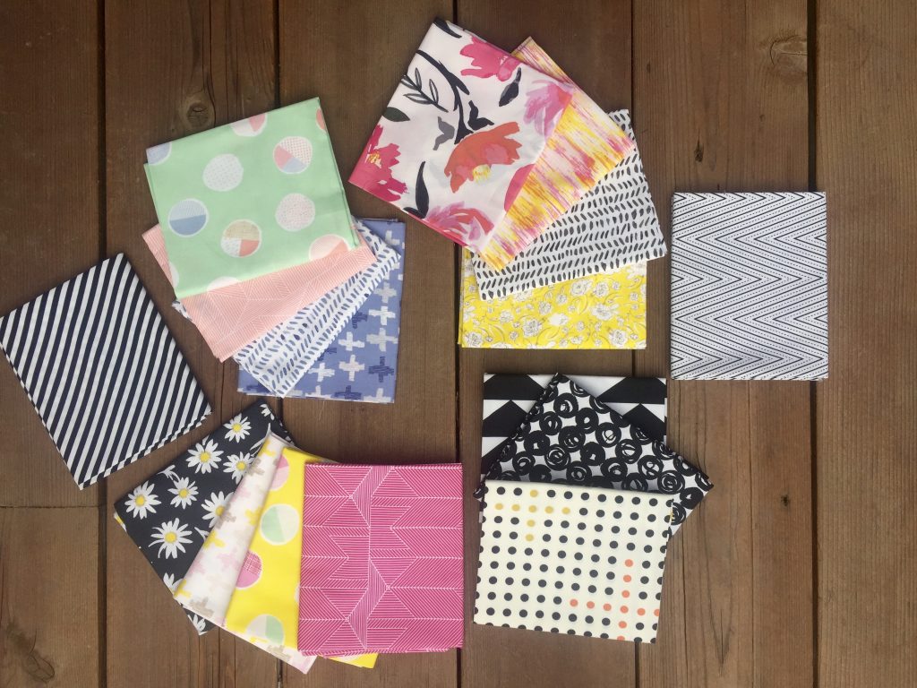 wonderful things fabrics by art gallery fabrics. choosing fabric for quilt