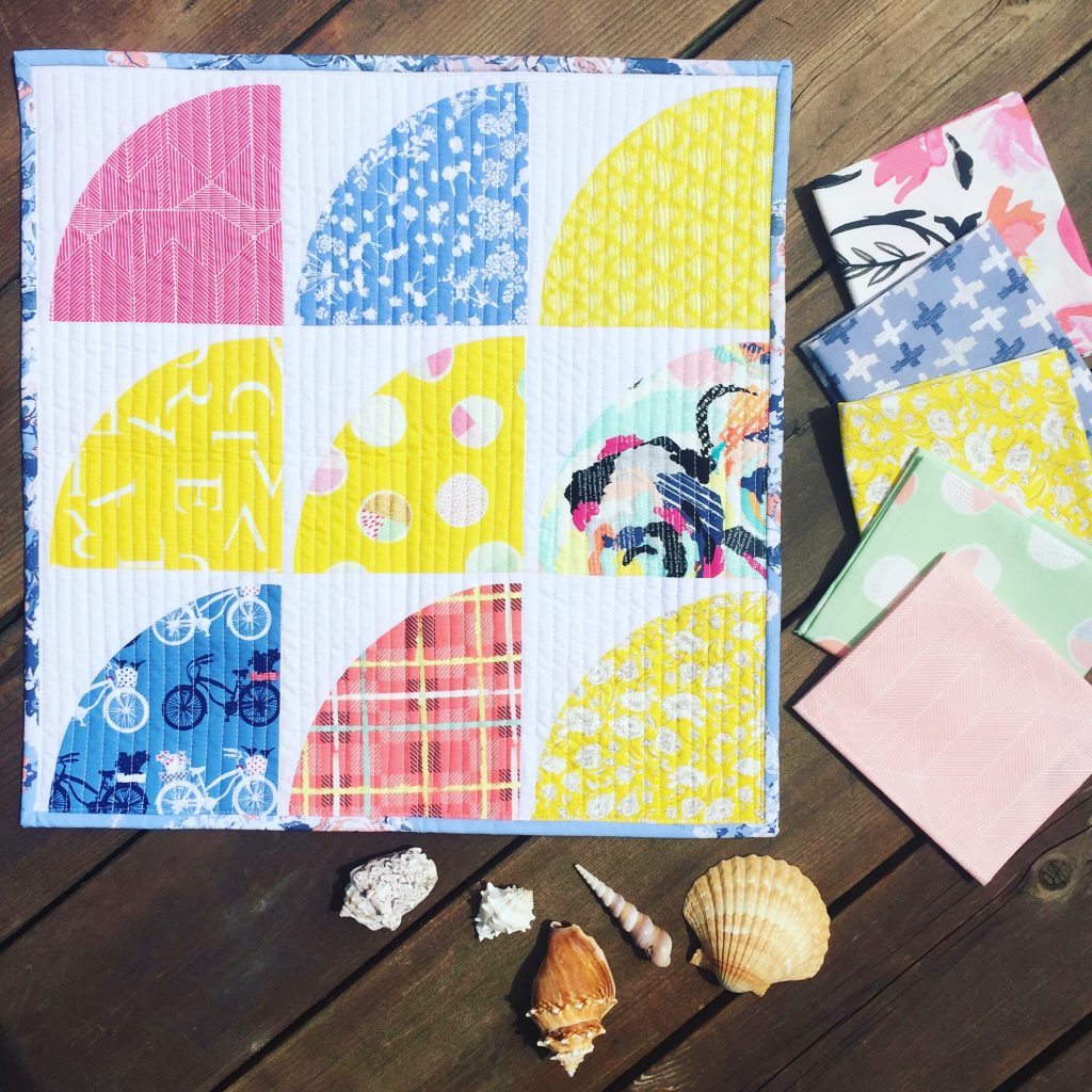 Classic Curves Ruler by Color Girl, modern and traditional curved piecing made easy