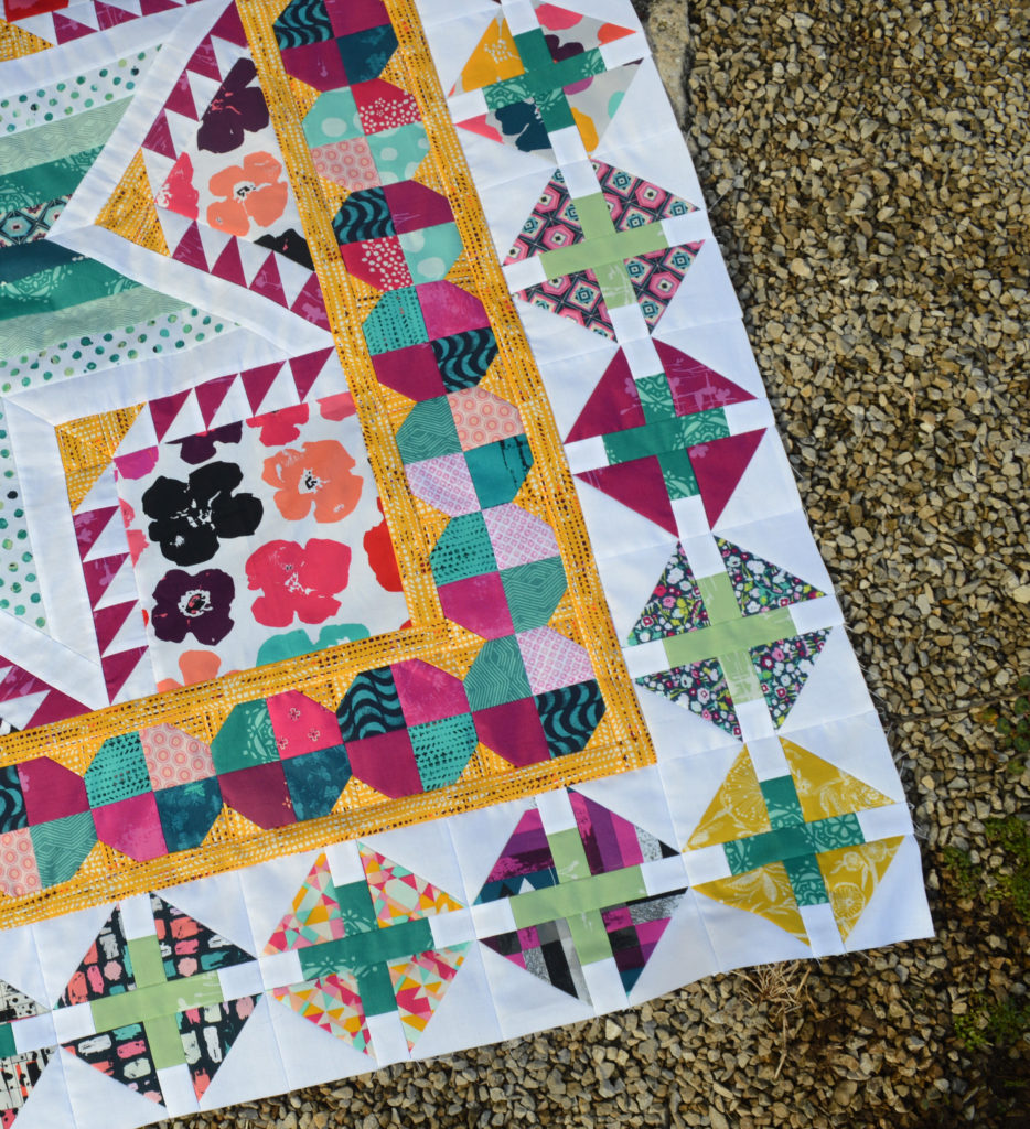 Pixie Medallion quilt pattern by Color Girl Quilts, Quilt Along