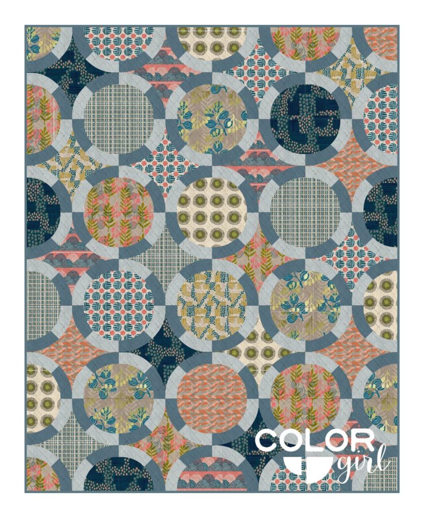 Black Jack quilt pattern color options, pattern by Color Girl Quilts