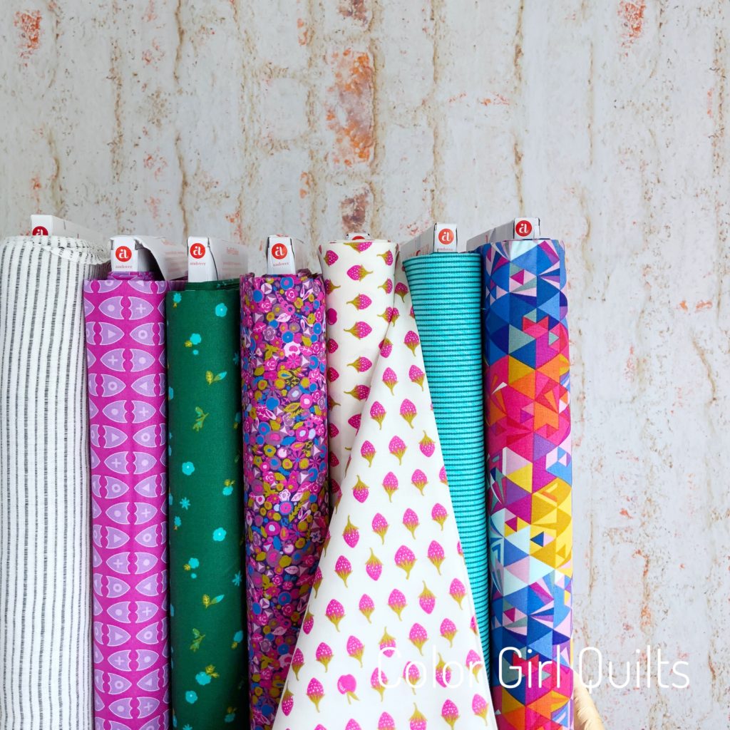 Alison Glass prints sold by Color Girl quilts