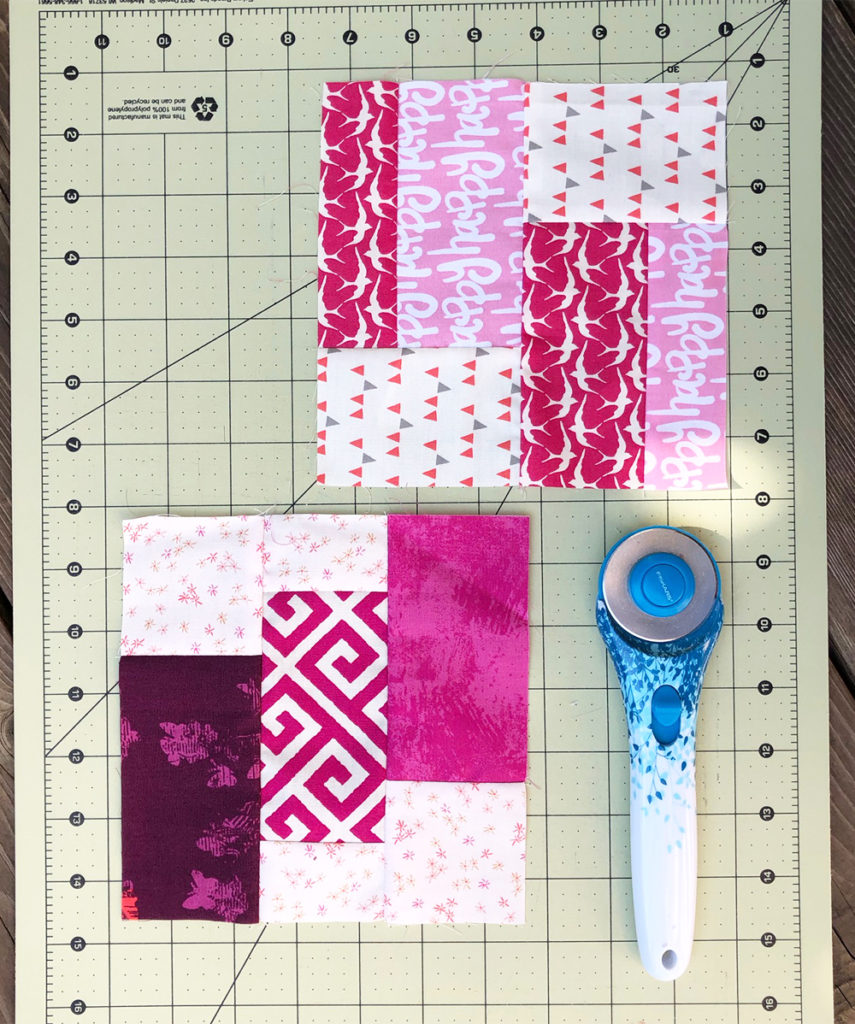 Super simple sampler quilt blocks by Color Girl quilts