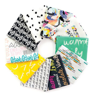 written fat quarter bundle sold by Color Girl Quilts