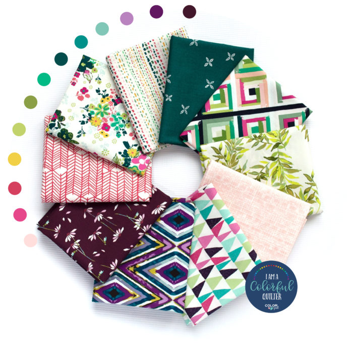 Art gallery Fabrics curated fabric bundle sold by Color Girl Quilts